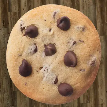 

Creativity Bed Blanket Comfort Food Chocolate Novelty Blanket Perfect Round Tortilla Throw Blanket Bed Sofa New Year Gift