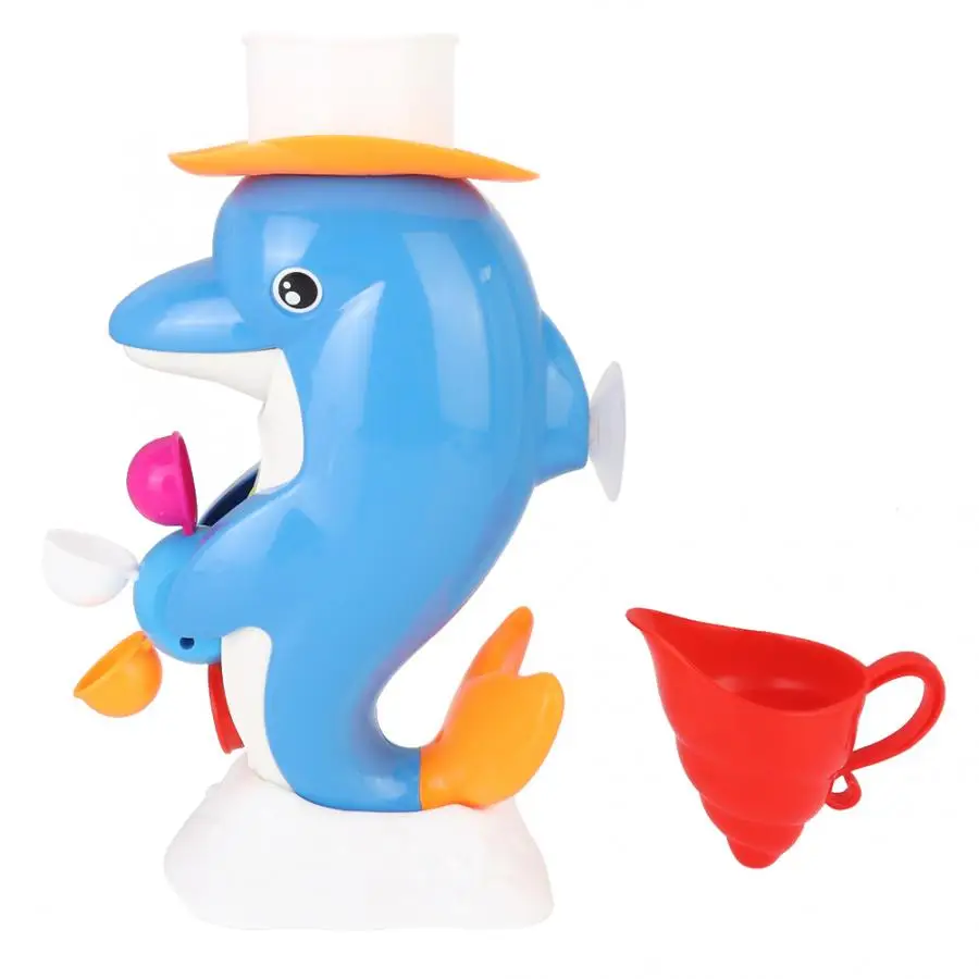 Cute Dolphin Shower Toy Cartoon Animal Bathroom Water Pouring Toy Parent-child Interactive Toys for Children Gift Cute Dolphin Shower Toy Cartoon Animal Bathroom Water Pouring Toy Parent-child Interactive Toys for Children Gift