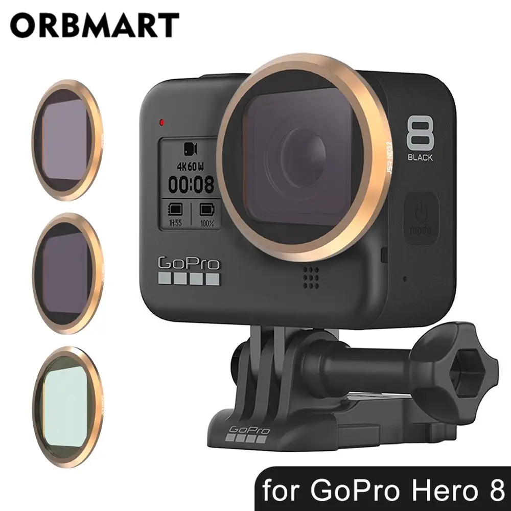 

Lens Filter for GoPro Hero 8 Black CPL Polarizing ND Filter Macro Lens UV Filter Camera Lenses Accessories for Go Pro 8
