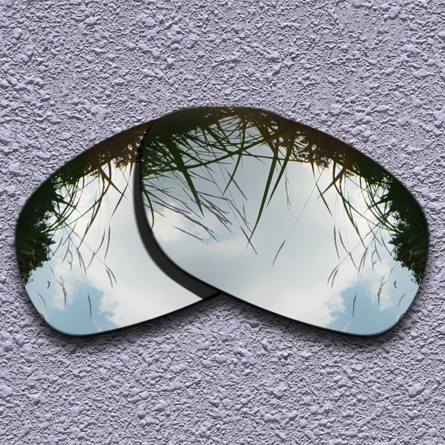 

Серебристые титановые поляризованные Запасные линзы для солнцезащитных очков Ten-x