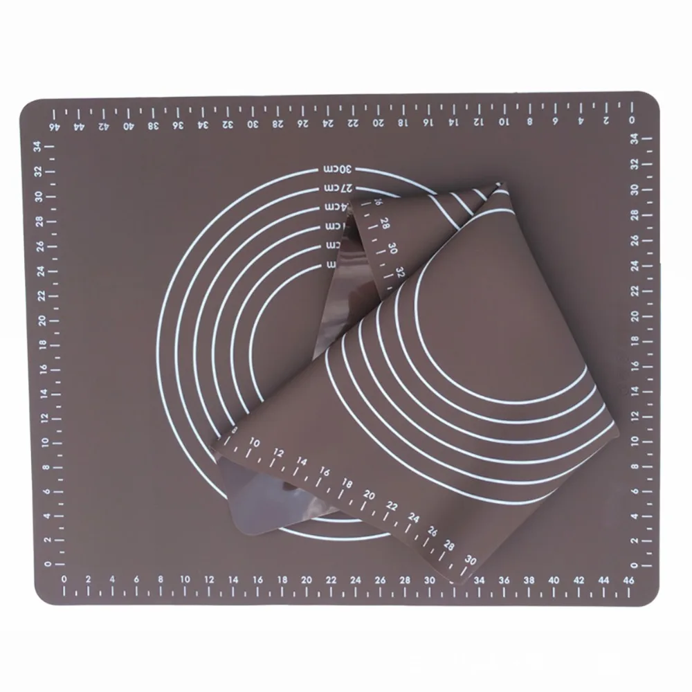 Kitchen Accessories Non-stick Thicker Baking Kneading Pad Sheet Glass Fiber Rolling for Cake Macaron Baking