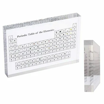 

Newly Periodic Table Display with Elements Student Teacher Gifts Safe to Handle and Store VA88
