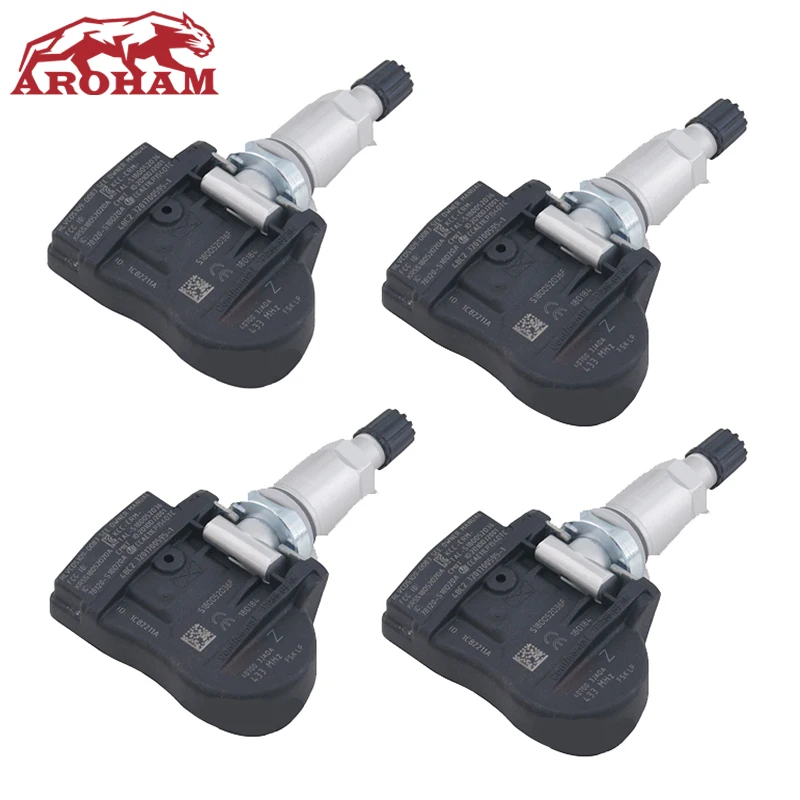 4 шт. 40700-3JA0A 40700-3JA0B TPMS Датчик давления в шинах системы контроля 433 МГц для Nissan Infiniti 407003JA0A 407003JA0B