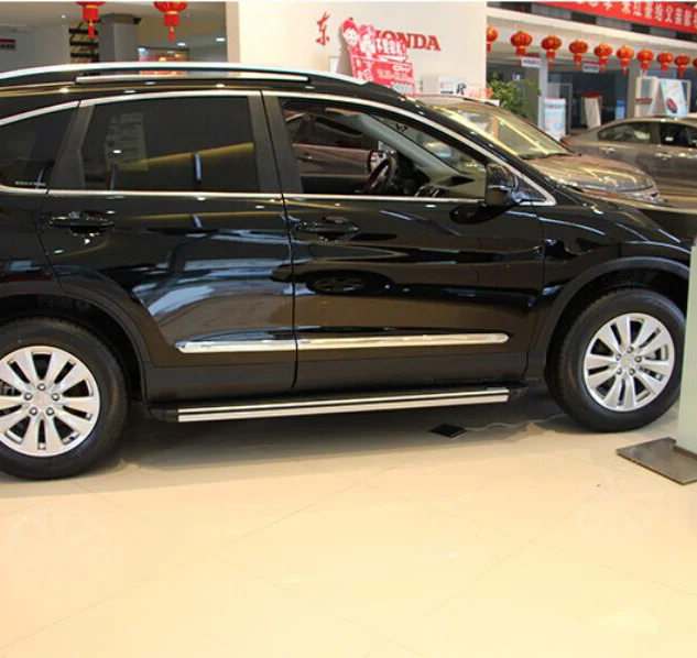 Для Honda CR-V CRV ABS Хромированная Автомобильная декоративная боковая дверная линия гарнир литье под давлением отделка