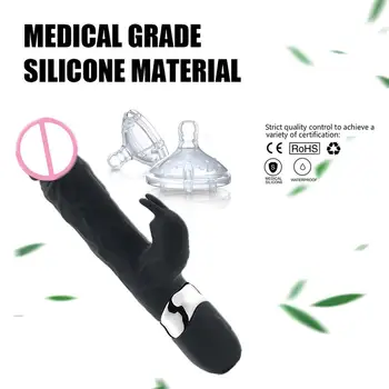 Large Dildo G Spot Vibrator Rabbit Clitoral Clit Stimulation Realistic Penis Sex Shop Sex Toy Adult Product Vibrador for Women 5