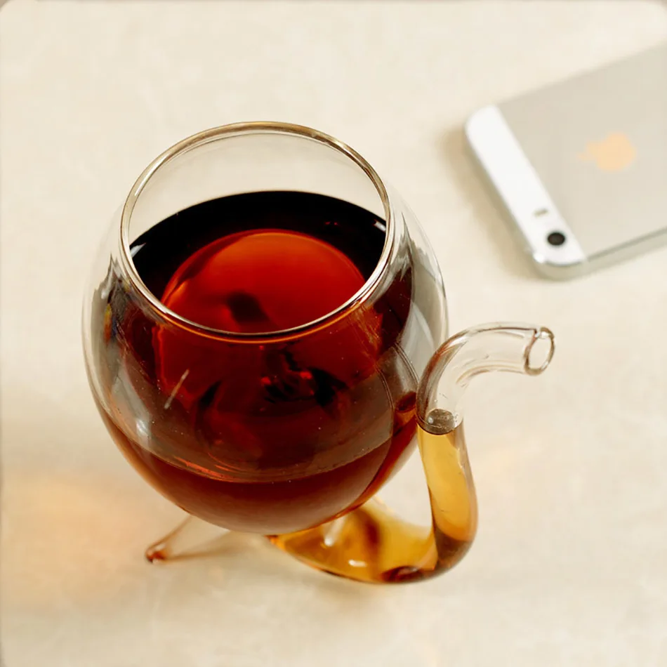 Vampire Wine Glass Cup New Designed Cocktail Glass Bottle For Water Creative Whiskey Glass Cup With Straw