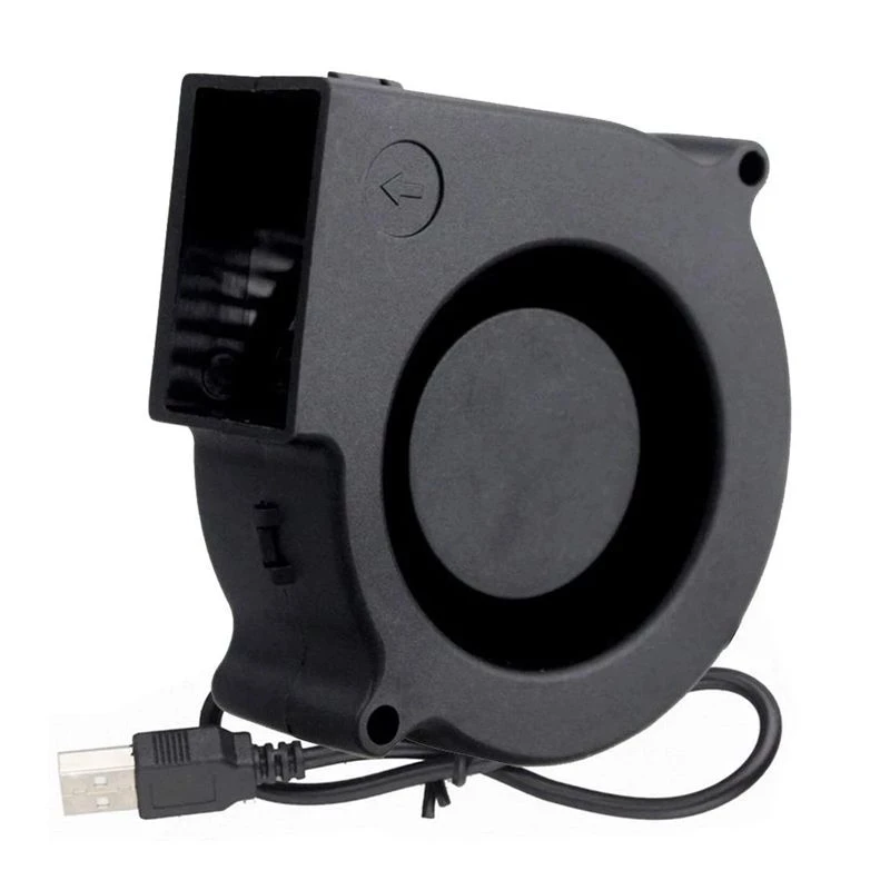 

5V USB 75mm x 30mm Turbine Centrifugal Blower Cooling Fan Blower Cooler Fan 7530 USB Blower Fans