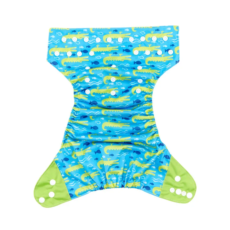 Yoo Baby 1 шт многоразовые тканевые подгузники Регулируемые Детские Подгузники моющиеся Подгузники подходят для детей 0-2 лет 3-15 кг
