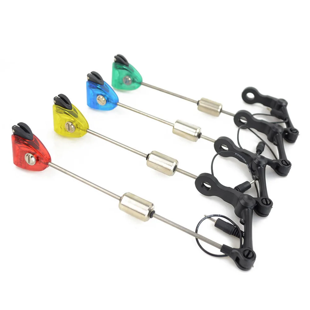 Adjustable Carp Swinger Bite Indicator Rod Portable Practical Outdoor Tackle Bobbins Hangers Stainless Steel Fishing Alarms