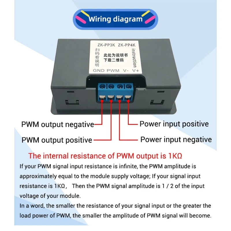 Импульсный генератор Q9QF PWM светодиодный контроллер скорости двигателя медленный