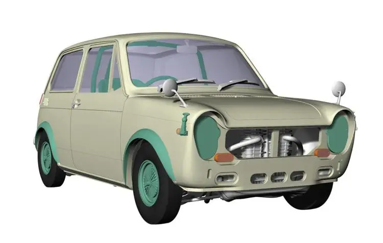1/24 Honda N360(N1) Гонки издание собрать модель автомобиля 20392