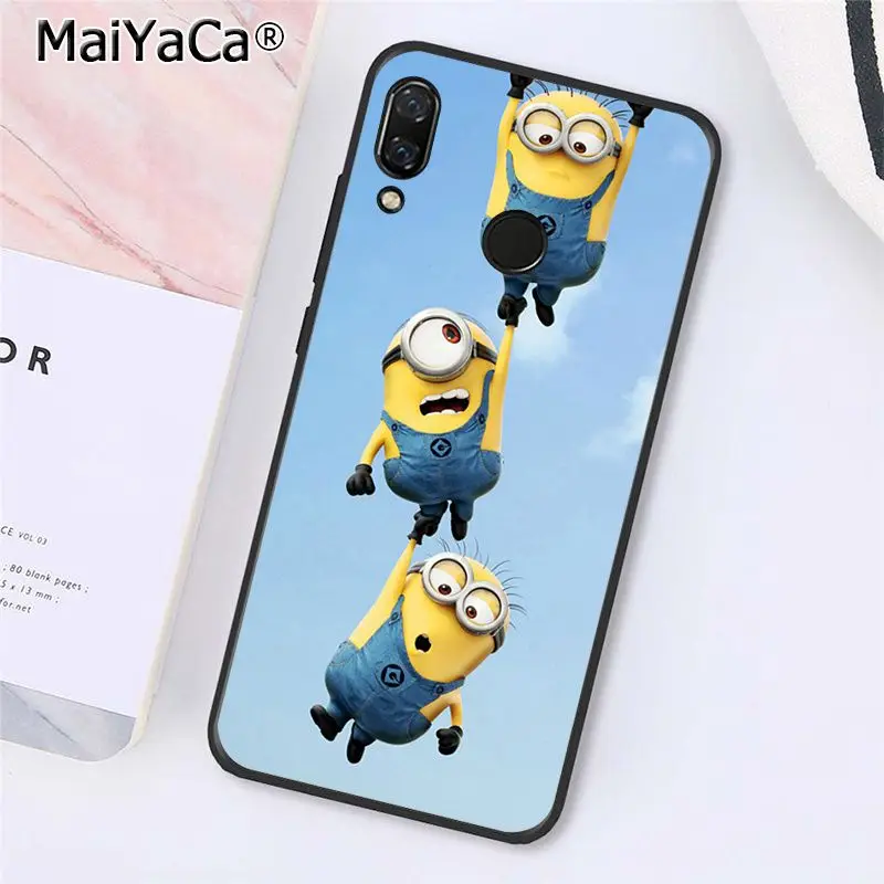 A8 MaiYaCa милый Миньон банан желтый человек чехол для телефона Xiaomi Redmi4X 6A S2 Go Redmi 5 5Plus Note4 Note5 7 Note6Pro - Цвет: A8