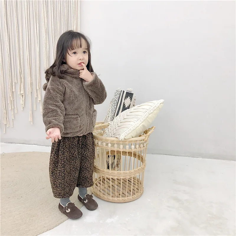 Детская одежда в Корейском стиле; стиль; Детское пальто INS; шерстяной свитер+ шляпа; = комплект 19673