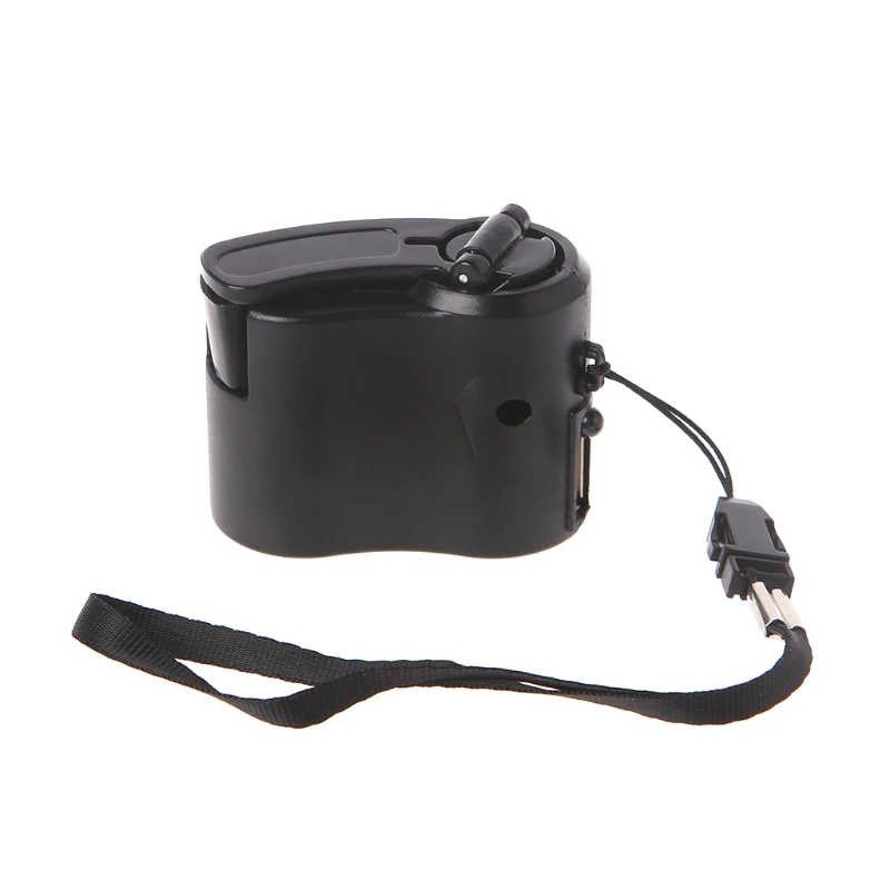 

Manual Charger Emergency Outdoor Portable Hand Power USB Dynamo Crank For Phone