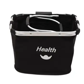 

Removable Bicycle Basket Bike Basket Bicycle Handlebar Basket Folding Small Pet Cat Dog Carrier Cycling Bag Shopping Basket #CW