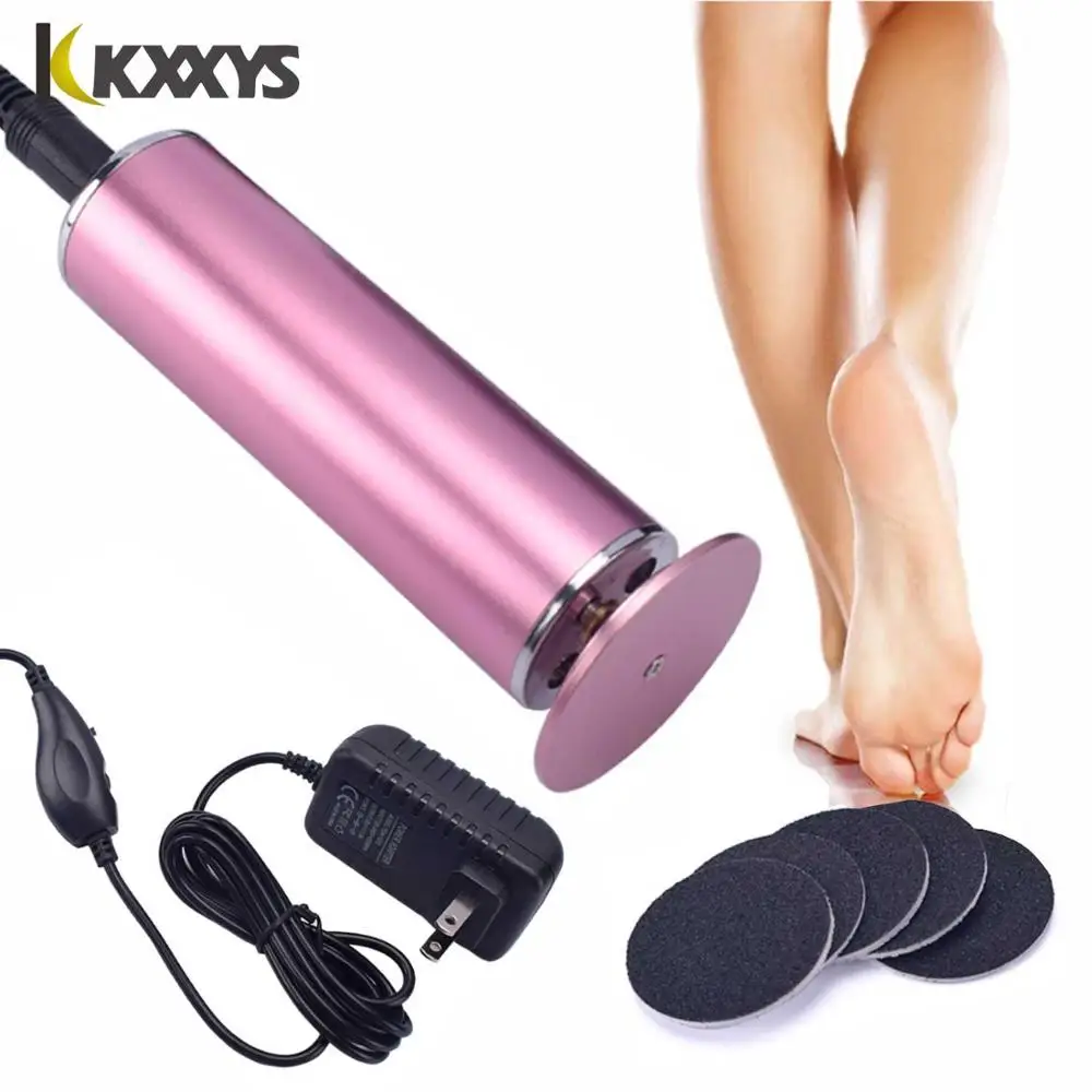 Electric Foot File Pedicure Tools Files Callus Remover Rechargeable Sawing Feet Dead Skin Peel &amp Replacement Sandpaper | Красота и