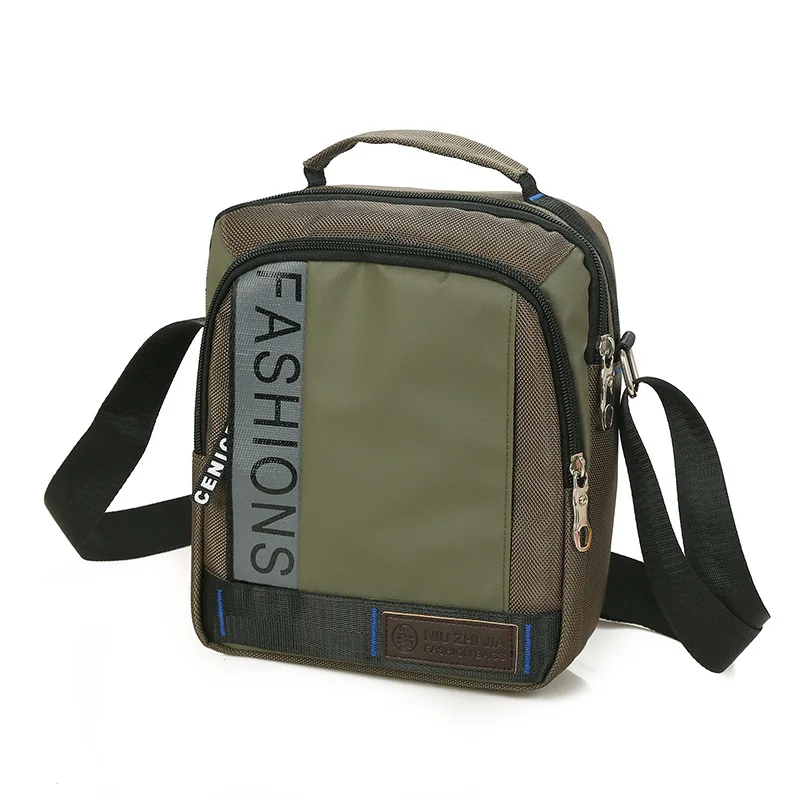 

Cattle House Men's Bag Shoulder Bag MEN'S Messenger Bag Canvas Casual Shoulder Sports Backpack Men Oxford Cloth Bag