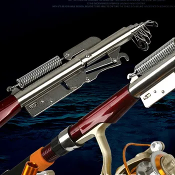 

2.1m 2.4m 2.7m Stainless Steel Automatic Fishing Rod Spinning Telescopic Automatic Spring Fishing Pole Fishing Accessories 00
