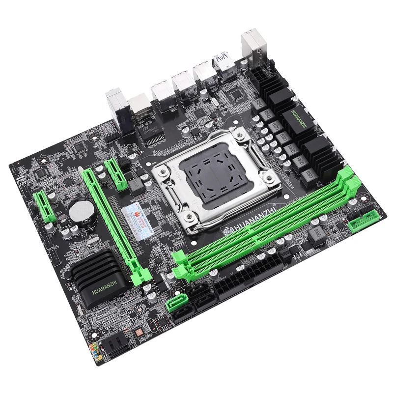 Лидер продаж бренд HUANANZHI X79 Micro-ATX материнская плата с процессором оперативная память комплект процессор Xeon E5 2640 2,5 ГГц оперативная память 16 г(2*8 г) DDR3 REG ECC