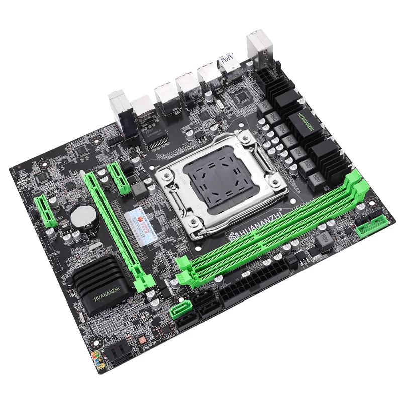 Лидер продаж материнская плата бренда HUANANZHI X79 Micro ATX с ЦП ОЗУ комплектом Xeon E5 2640 2 5