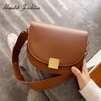 

Mini Solid Color Pu Leather Crossbody Bag Women 2020 Fashion Luxury Lady Shoulder Messenger Bag Soft Design Handbags and Purses