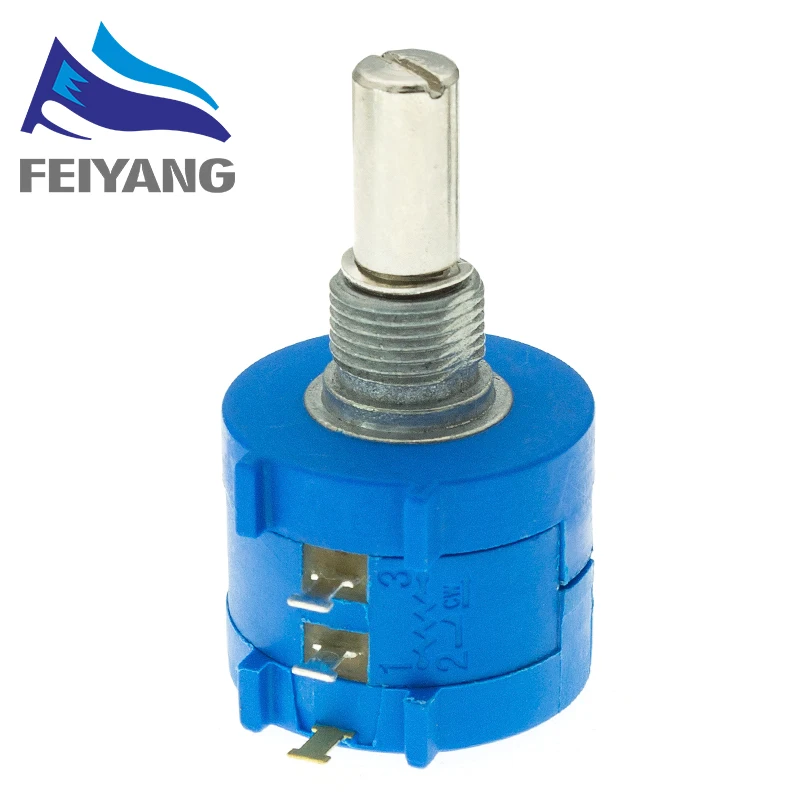 1PCS 3590S series potentiometer 500 1K 2K 5K 10K 20K 50K 100K ohm 3590S-2-103L 3590S 101 102 103 104 201 202 203 501 502 503 multiturn potentiometer linear potentiometer rotary potentiometer trimmer potentiometer electronic components