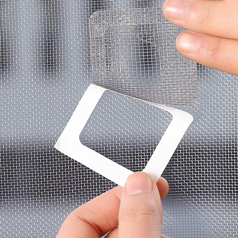 10pcs Fix Net Window Home Adhesive Antis Mosquito Fly Bug Insect Repair Screen Wall Patch