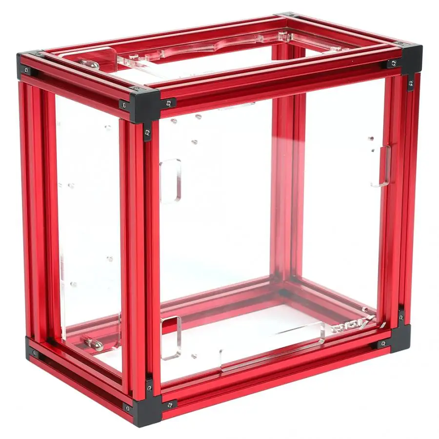 DIY Открытая Рамка дизайн Алюминиевый сплав ITX водяное охлаждение компьютер PC чехол шасси(S) ITX чехол