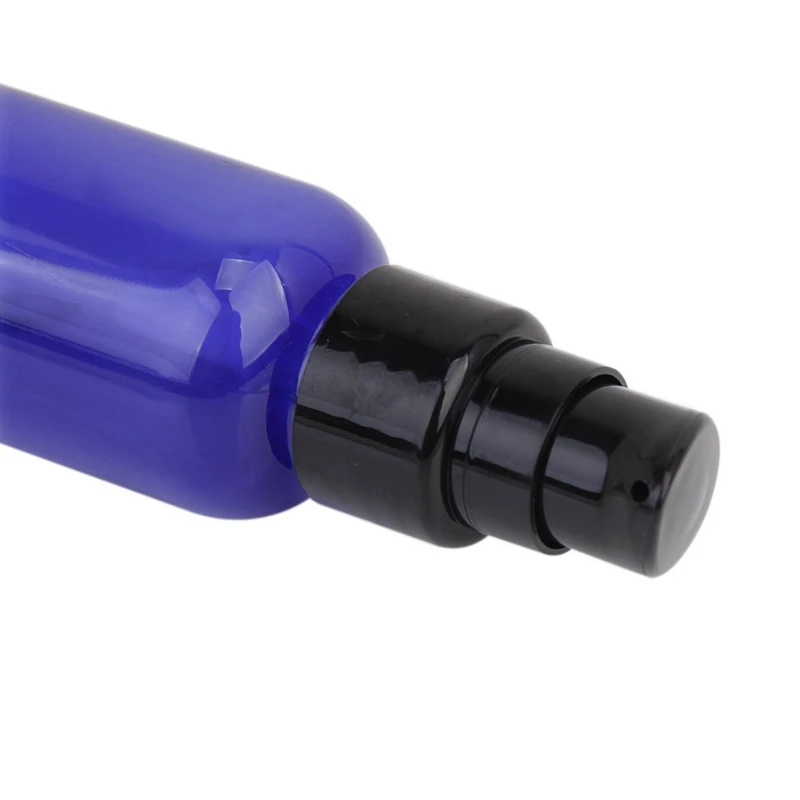 3x50 мл многоразовый лосьон дозатор для ухода бутылка с крышкой-синий и черный