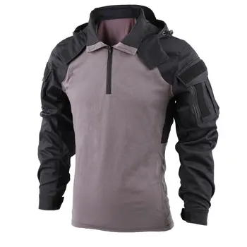 

BACRAFT SP2 Version Tactical Shirt Combat Clothes - Black Grey XS/S Size