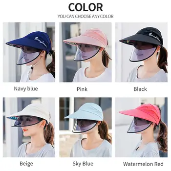 

Fashion Female Cotton Gas Mask Outdoor Protective Hat Fisherman Hat Anti Saliva Camping Hats Antiviru Men Anti-Fog Outdoor Cap