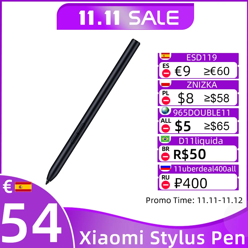 Xiaomi Stylus Pen For Pad 5 Pro Tablet Smart 240Hz Sampling Rate Magnetic 18min Fully Charged | Компьютеры и офис