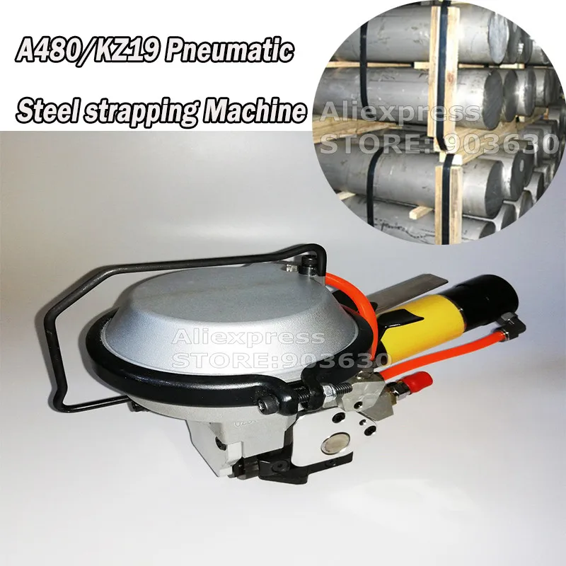  A480/KZ19 portable packaging machine 19mm Hand strapping tool pneumatic stripping machine