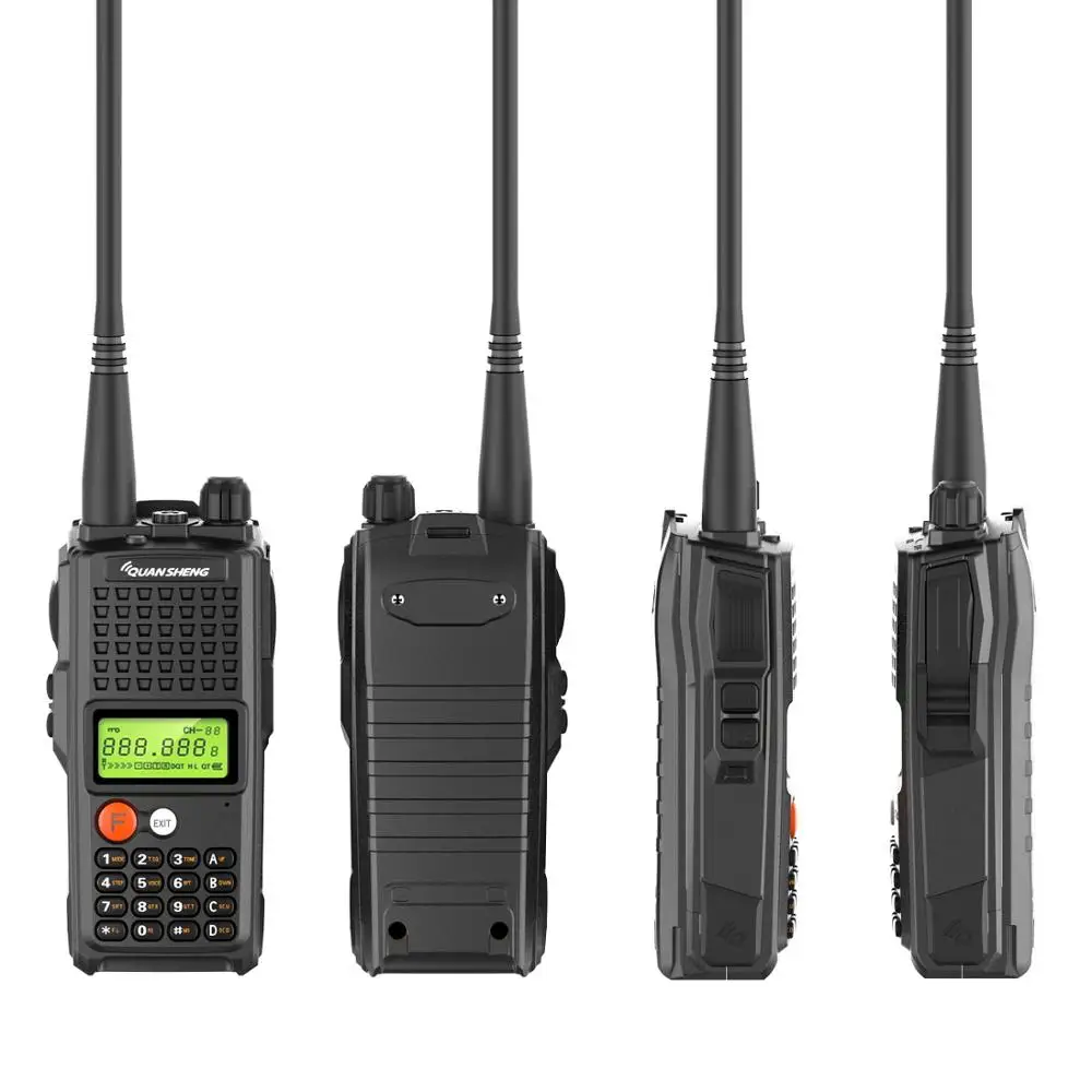 Walkie talkie 100 каналов фраза-вид технологии двухстороннее радио 10 Вт Quansheng TG-K10AT