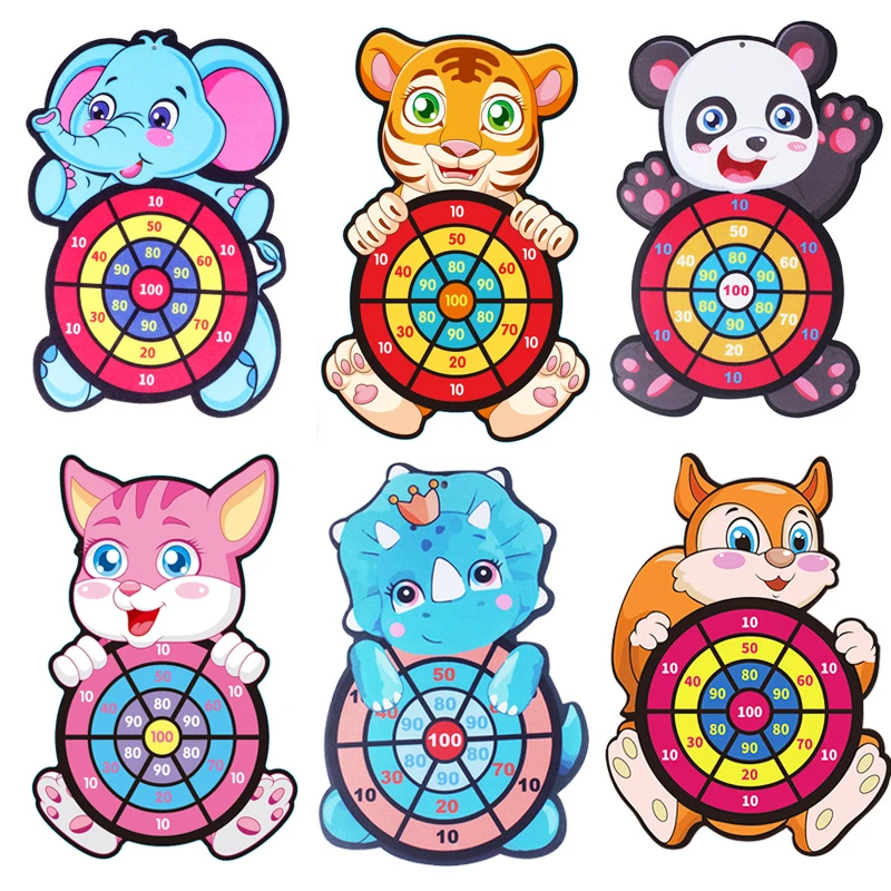 Educational-Board-Games Target Throw Sticky-Ball Indoor-Cloth-Toys Party Outdoor-Sports