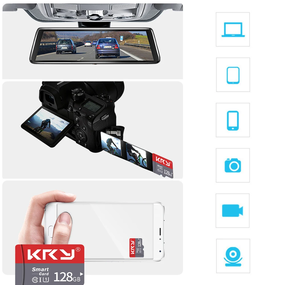 Карта памяти Microsd 128 Гб 64 ГБ 32 ГБ 16 ГБ 8 ГБ Micro SD TF карта 8 16 32 64 128 ГБ C10 флэш-карта Cartao De Memoria с адаптером
