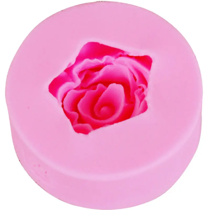 Kaymiklee M645 1 шт. силиконовая форма в виде розы Форма Gumpaste шоколадная глина фимо конфеты формы для помадки торта инструменты для украшения кексов