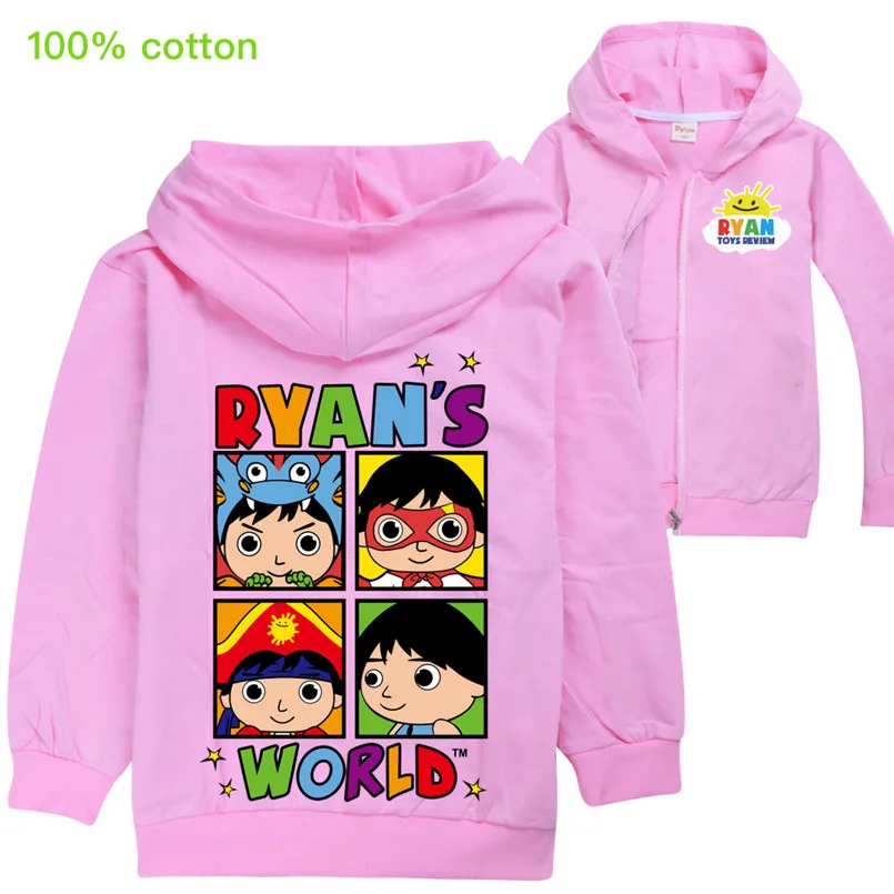 Ryan toys review/Детская верхняя одежда; толстовка; пальто для маленьких девочек; куртка с капюшоном для мальчиков; Рождественская одежда; зимняя одежда для маленьких девочек