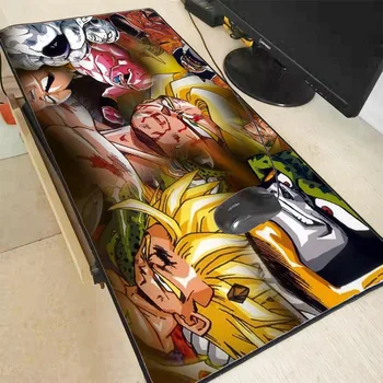 

Mairuige Large 60X30cm XL Dragon Ball Mouse Pad Game Gamer Gaming Mousepad Keyboard Mat Locking Edge Pad Mouse Office Desk Mats
