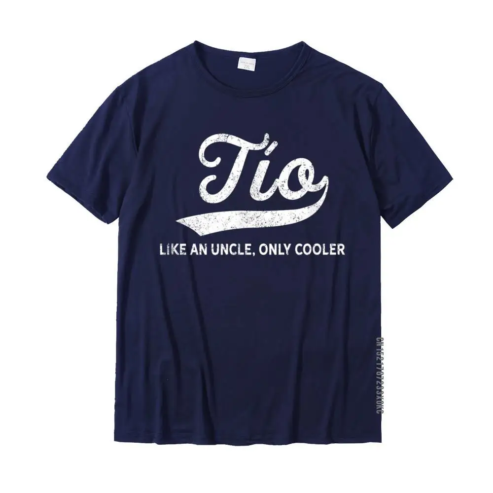 2021 Young T Shirts Classic Street Tops Shirts 100% Cotton Short Sleeve Geek Clothing Shirt O-Neck Wholesale Mens Funny Tio Gift Like An Uncle Only Cooler T-Shirt__MZ21708 navy