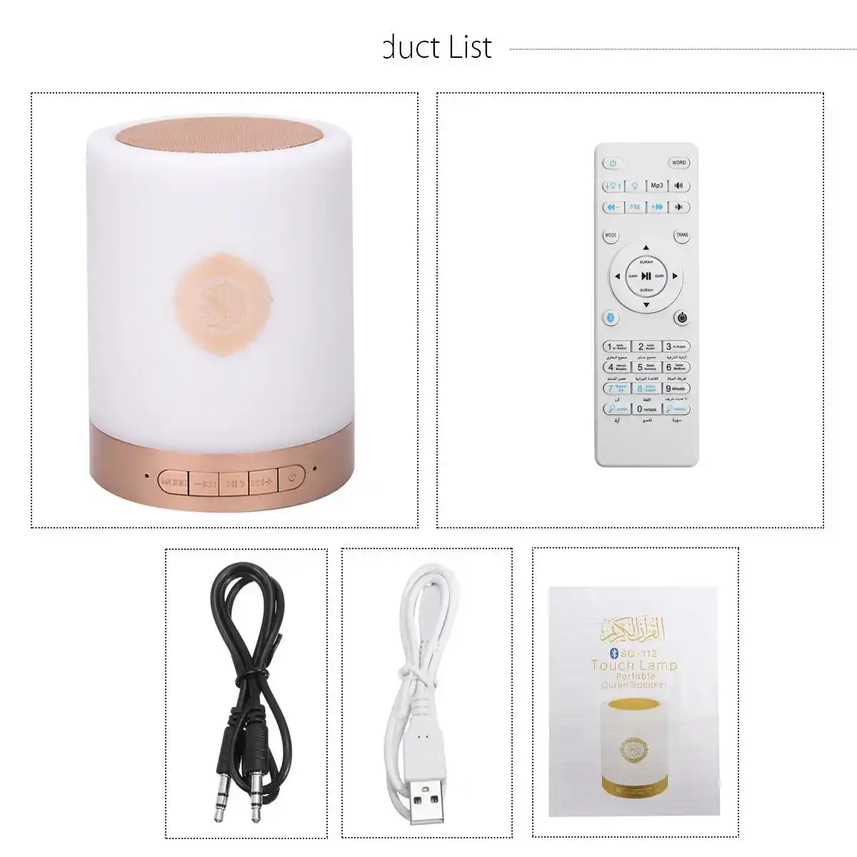led touch lamp bluetooth speaker