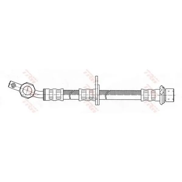 Шланг Тормозной Задн Левый Toyota Camry(V20-V40) Phd374 TRW/Lucas арт. PHD374