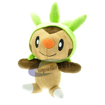 

Takara Tomy Pokemon 15cm Cute Cartoon Anime Mini Chespin Plush Doll