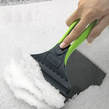 

2 In 1 Car Water Ice Scraper Snow Shovel Paint Care Removal Winter Clean Tool Auto/Home Window Cleaning Accessories
