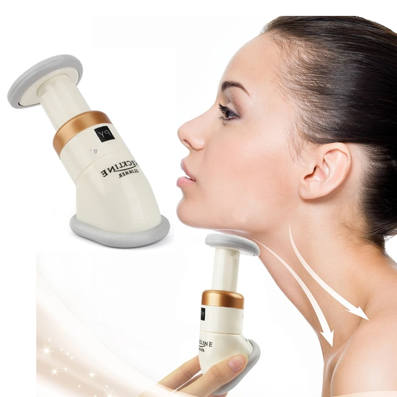 

TV Hot Sale Mini Neckline Slimmer Neck Exerciser Chin Massager Health Care Tool Portable Reduce Double Chin Fat Thin Skin Jaw