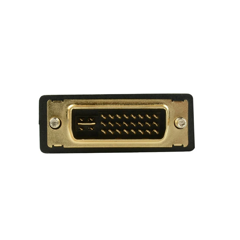 Black Adaptateur DVI mâle vers HDMI femelle (24 + 5) vers connecteur