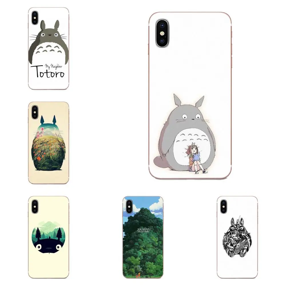 My Neighbor Totoro Studio Ghibli Skin Ultra Thin For Galaxy Grand A3 A5 A7 A8 A9 A9S On5 On7 Plus Pro Star 2015 2016 2017 2018 | Мобильные