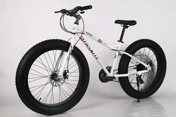 Perfect New X-Front brand carbon steel frame Snowmobile 4.0 fat wide Tire 7/21/24/27 Speed downhill mountain Beach Bike MTB bicycle 7 Perfect New X-Front brand carbon steel frame Snowmobile 4.0 fat wide Tire 7/21/24/27 Speed downhill mountain Beach Bike MTB bicycle 7