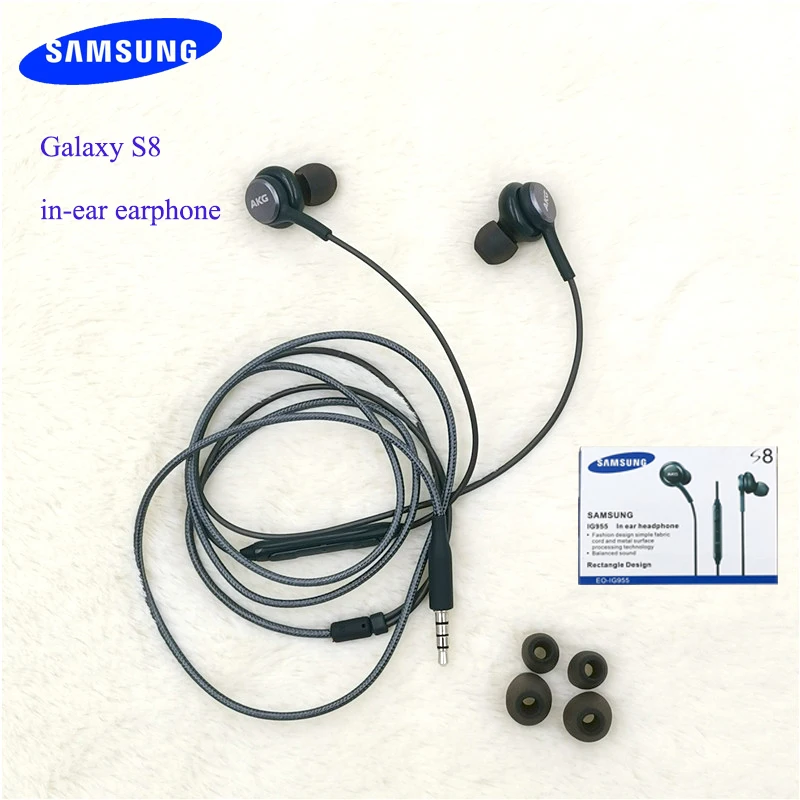 

Samsung Earphones original 3.5mm In-ear with Microphone Wire Headset for huawei xiaomi Samsung Galaxy s10 s9 s8 S7 S6 edge S5 J5