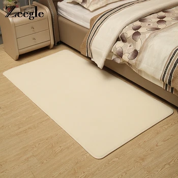 

Zeegle Coral Velet Living Room Floor Carpet Non-Slip Yoga Mat Solid Area Rugs For Bedroom Tatami Sofa Rug Home Decor Bedside Rug